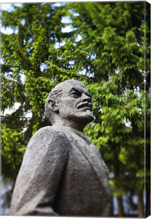 Framed Lithuania, Grutas Park, Statue of Lenin II Print