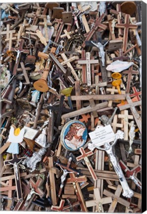 Framed Lithuania, Siauliai, Hill of Crosses, Christianity II Print