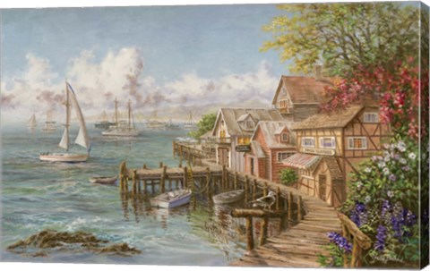 Framed Mariner&#39;s Haven Print