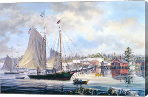 Framed Voyage Preparation Print