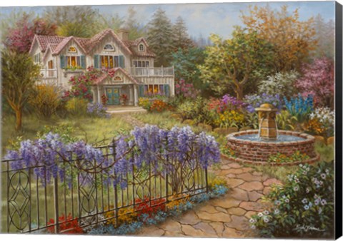 Framed Springtime Hideaway Print