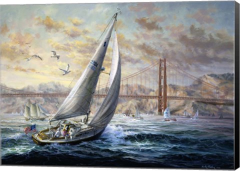 Framed Golden Gate Print