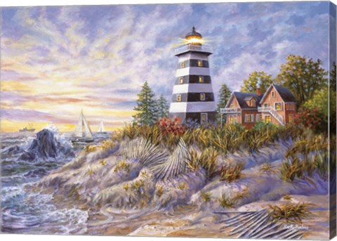 Framed Out Of  Harm&#39;s Way Print