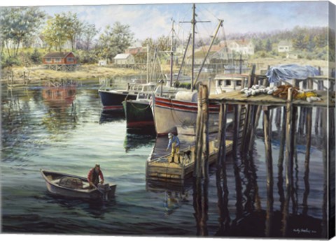 Framed Fisherman&#39;s Domain Print