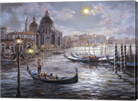 Framed Grand Canal Venice Print