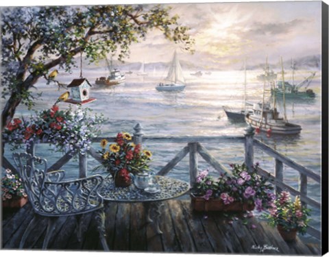 Framed Treasures Of The Sea Print