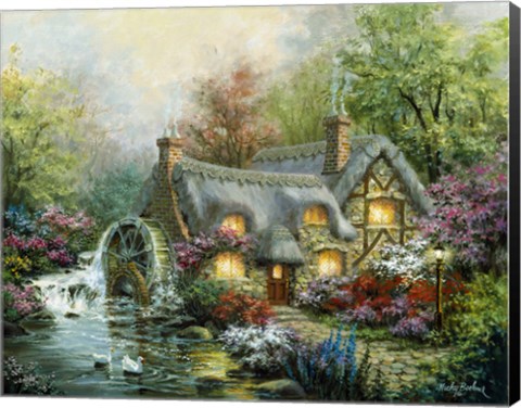 Framed Country Retreat Print