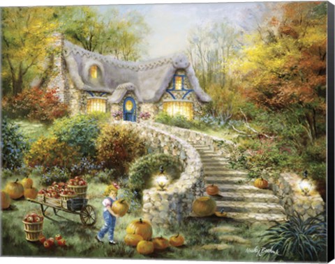 Framed Country Harvest Print