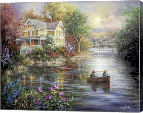 Framed Evening Reflections Print