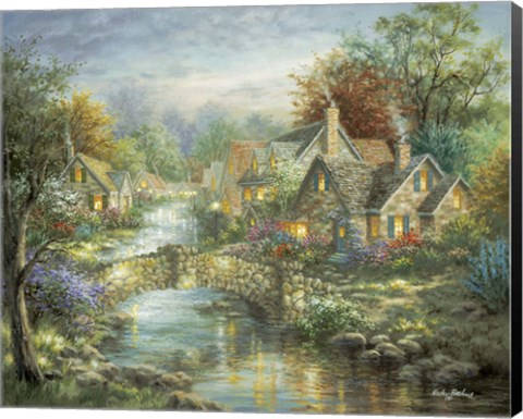 Framed Stonehedge Bridge Print