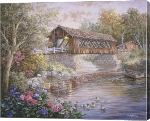 Framed Country Thoroughfare Print