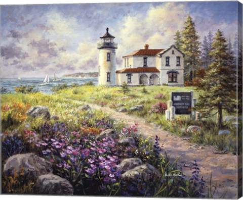 Framed Admirality Head Lighthouse Print