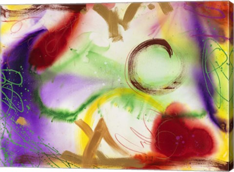 Framed Wind Chimes IV Print