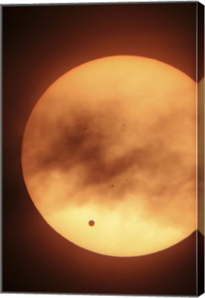 Framed Venus Transiting in front of the Sun IV Print