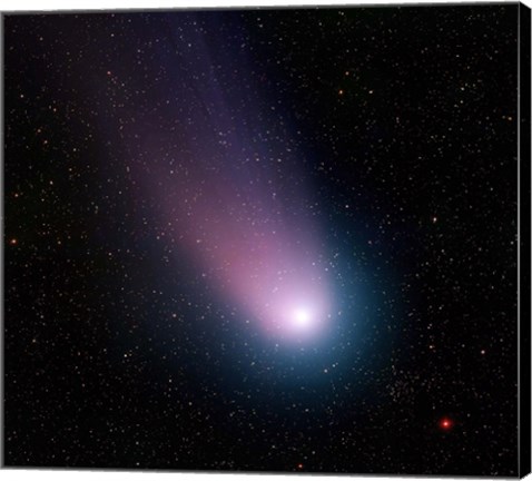 Framed Image of comet C/2001 Q4 (NEAT) Print