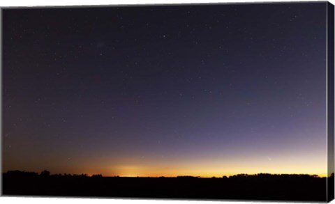 Framed Comet Panstarrs IV Print