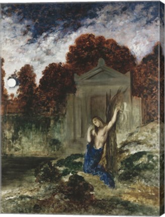 Framed Orpheus At The Tomb Of Eurydice, 1891 Print