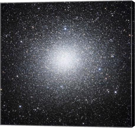 Framed Omega Centauri or NGC 5139 is a globular cluster of stars seen in the Constellation of Centaurus Print