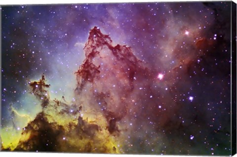 Framed IC1805 Everest of Nebula Print