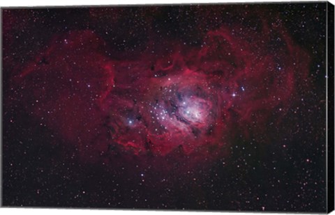 Framed Lagoon Nebula Print