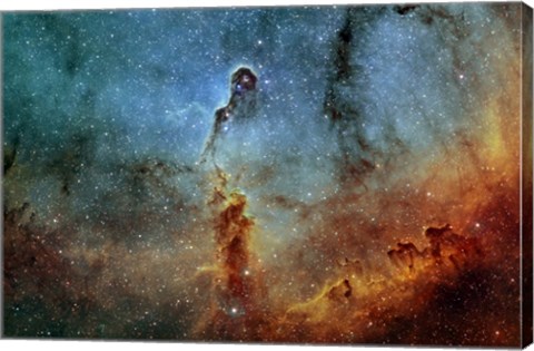 Framed Elephant Trunk Nebula II Print