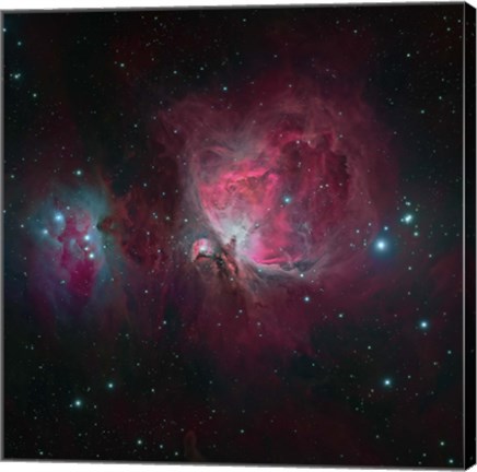 Framed Messier 42, the Orion Nebula I Print