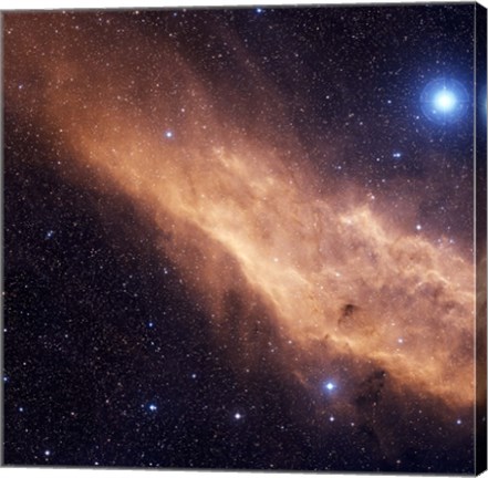 Framed California Nebula I Print