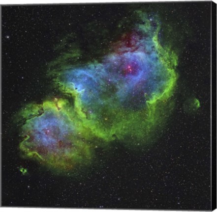 Framed Soul Nebula Print