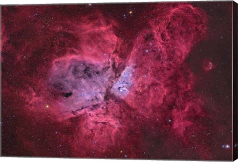 Framed NGC 3372, The Eta Carinae Nebula III Print