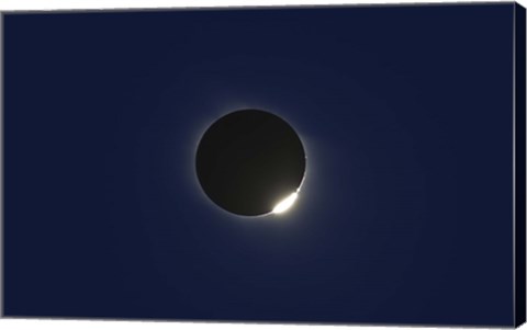 Framed Total Solar Eclipse Print