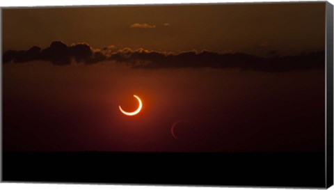 Framed Annular Solar Eclipse Print