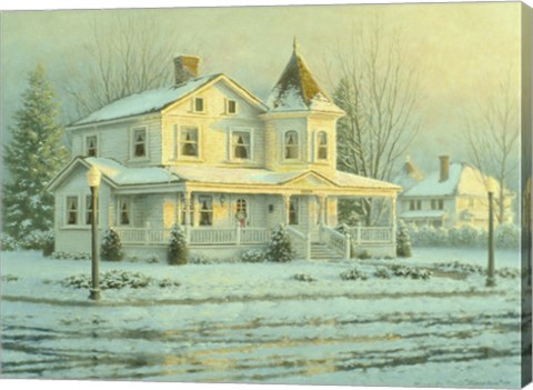 Framed 1904 Noyes Street Print