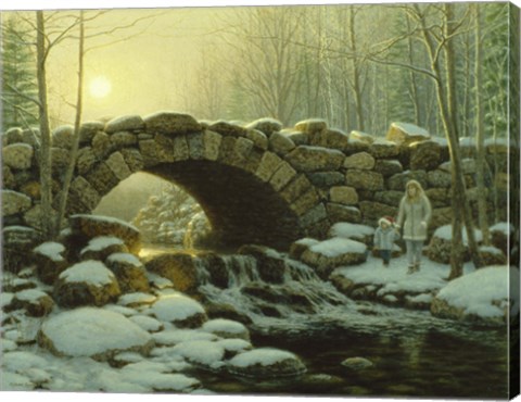 Framed By The Eastfork Print