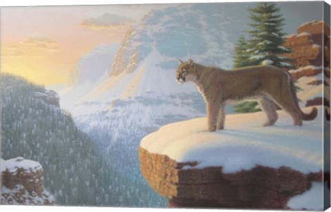 Framed Winter Watch Print