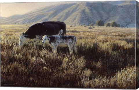 Framed April's Treasure Print