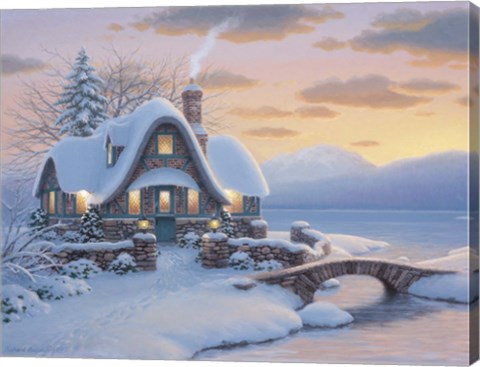 Framed Briggs Corner 1 Print