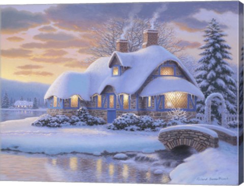 Framed Briggs Corner 2 Print