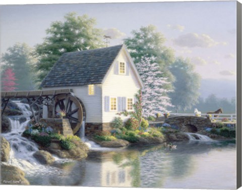 Framed Miller's Pond Print