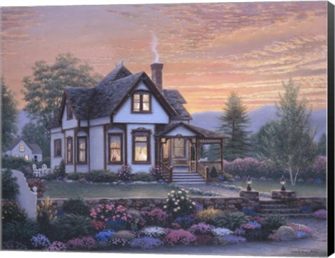 Framed Sunset Symphony Print