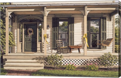 Framed Welcome Home Summer Print