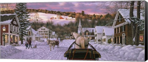 Framed Sleigh Bells Too Print