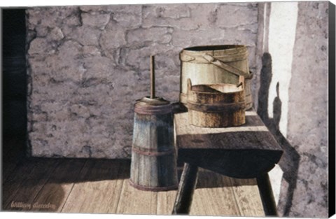 Framed Springhouse Still Life Print
