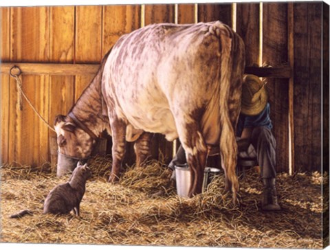 Framed All In Good Time Print