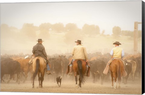 Framed Cowboys Best Friend Print