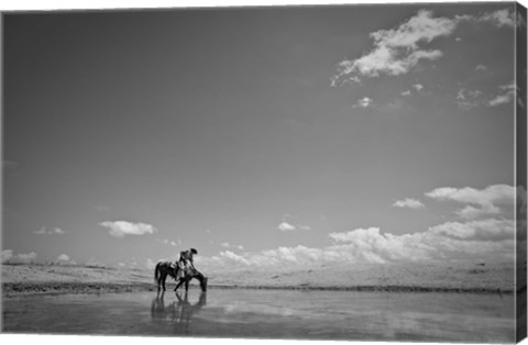 Framed Quite Moment Print