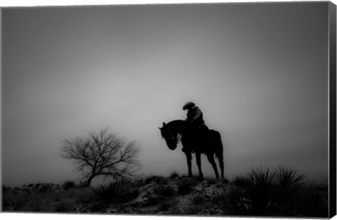 Framed Silence Print