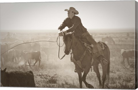 Framed Work Hard Play Hard Print