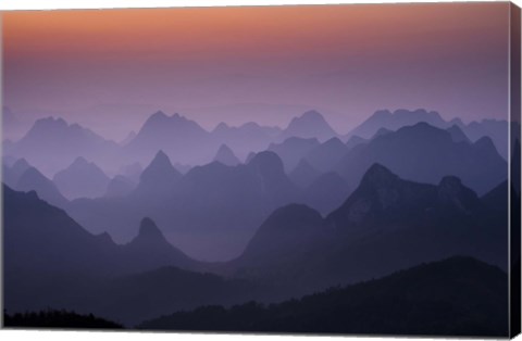 Framed Enchanted China Print