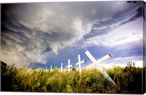 Framed Heaven's Fury Print