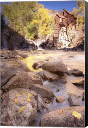 Framed Lost Mill Print